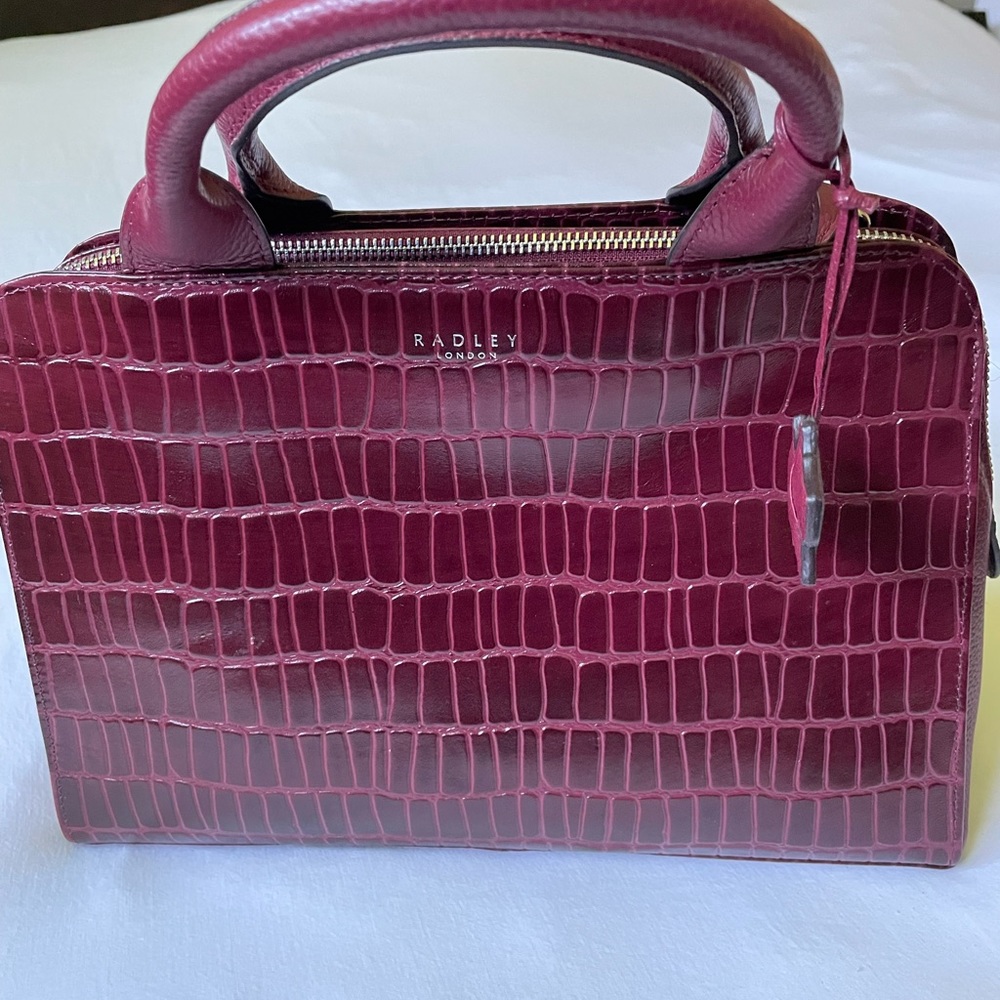 Radley top handle bag.